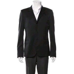 YSL Yves Saint Laurent Blazer Jacket 3 Buttons Men FR 54 US 44 Long XXL EUC 120